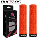 MTB Handlebar Grips Lock-On Anti-Slip Soft Rubber Shock Absorb