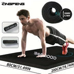 15 20mm Thick NBR Yoga Mat Non Slip Gym Fitness Camping Mat