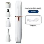 4 in 1 Electric Razor Women Shaver Epilator Nose Facial Bikini Trimmer