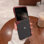 Premium Carbon Fiber Phone Case for Motorola Razr 70 60 50 Ultra