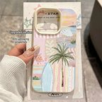 Palm Tree Silicone Case for Xiaomi 13T 14T 15T Poco F5 F6 F7 X7 Cover