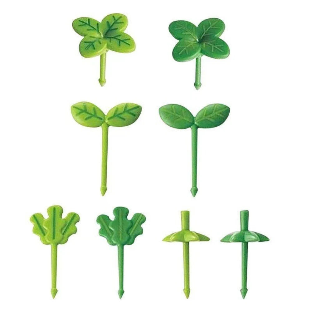8PCS Bento Box Food Picks Cute Reusable Fruit Fork Decoration Picks