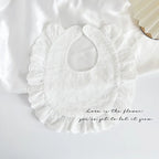 INS Style Baby Cotton Bibs Waterproof Drool Scarf Feeding Bib