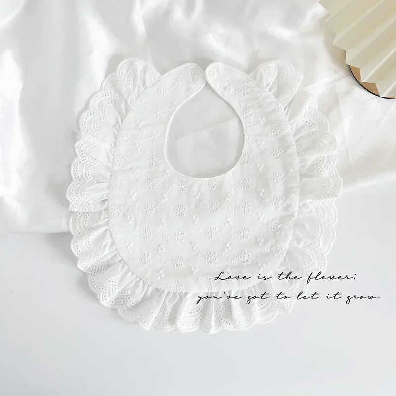 INS Style Baby Cotton Bibs Waterproof Drool Scarf Feeding Bib