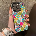 Iridescent Mandala TPU Case for iPhone 17 16 15 14 13 12 Pro Max Cover