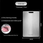 316 Stainless Steel Cutting Board Double-Sided