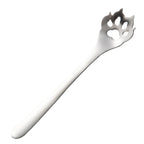 Cat Paw Teaspoon 304 Stainless Steel – Cute Coffee & Ice Cream Spoon Gift
