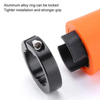 MTB Handlebar Grips Lock-On Anti-Slip Soft Rubber 22.2mm Bike