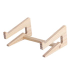 Universal Wooden Laptop Holder Detachable Cooling Stand 10-17