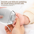 2 in 1 Electric Nail Clipper LED Nail Grinder Trimmer Tool