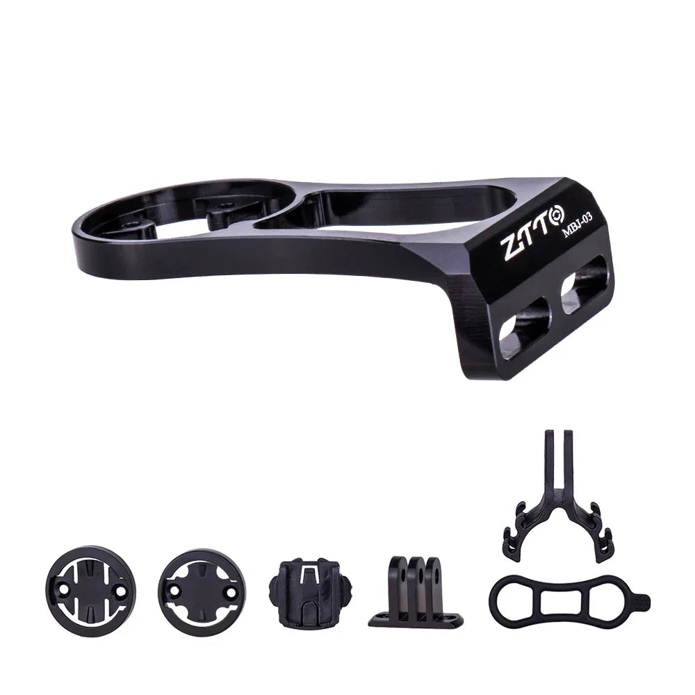 Bike Stem Computer Mount GPS GoPro Light Holder MTB Road Bracket