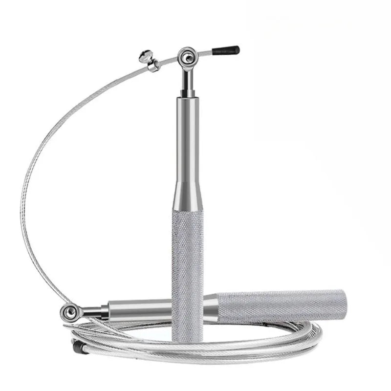 Aluminium Handle Speed Jump Rope Ball Bearing Wire Skipping Fitness