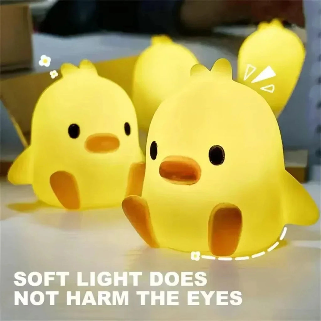 Cute Duck Night Light for Kids Bedroom & Nursery Décor