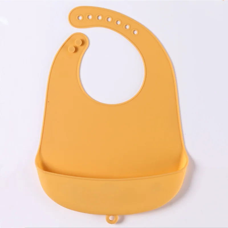 Food Grade Silicone Baby Bibs Waterproof Feeding Bib