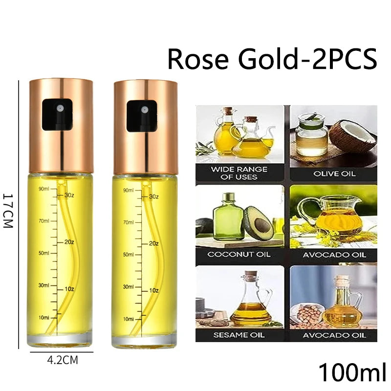 Glass Oil Sprayer for Cooking Olive Oil Spray Bottle for BBQ & Salad