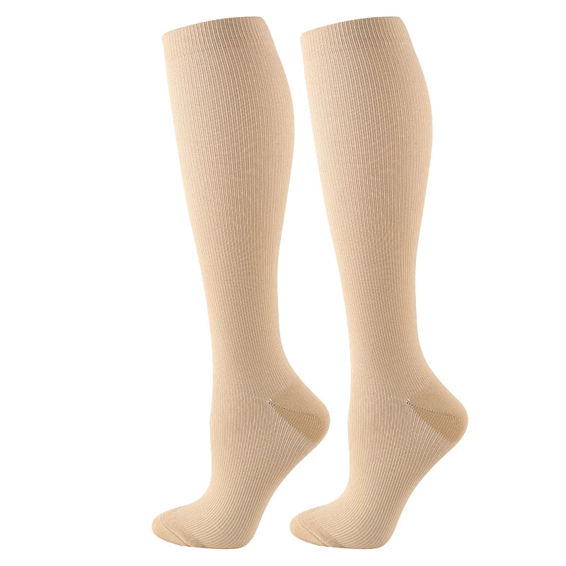 Compression Socks Varicose Veins Anti Fatigue Flight Running Travel UK