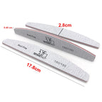 5Pcs Nail File Set Professional Grit Manicure Buffer Kit