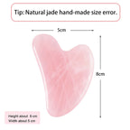 Natural Stone Gua Sha Face Scraping Jade Skin Firming Roller