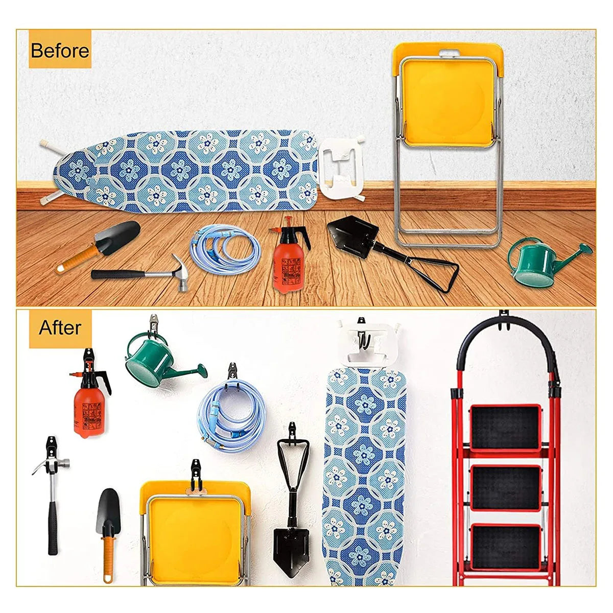 Garage Storage Hooks Heavy Duty Organizer