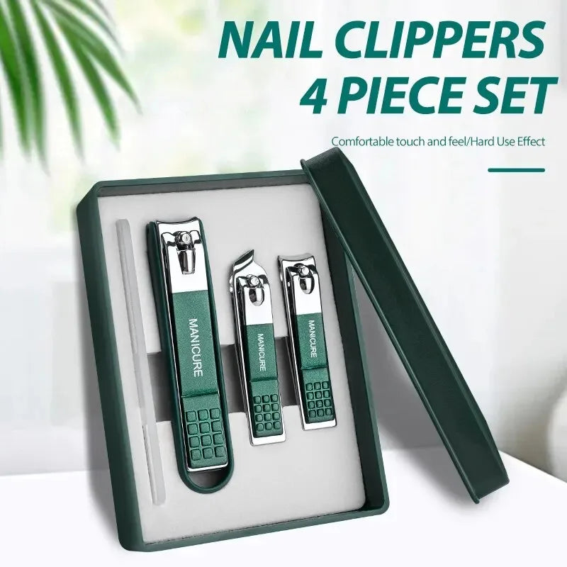 Nail Clippers Set Stainless Steel Care Kit