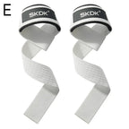 Anti-Slip Silicone Lifting Straps Gym Grip Deadlift Wrist Strap