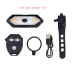 Type-C Rechargeable Bike Light with Digital Display