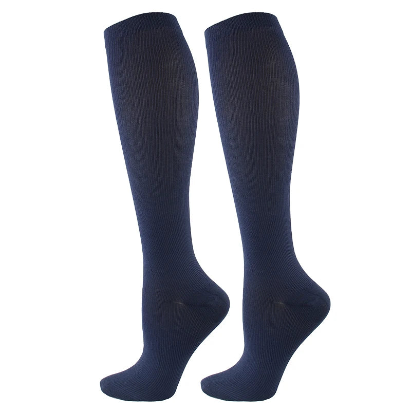 Compression Socks Varicose Veins Anti Fatigue Flight Running Travel UK