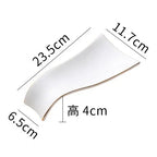 Luxury Ceramic Spoon Rest Gold Utensil Holder
