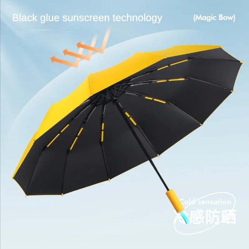 Buy Super Strong 72-Bone Windproof Folding Umbrella