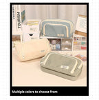 Large Capacity Pencil Case Stationery & Cosmetics Storage Bag