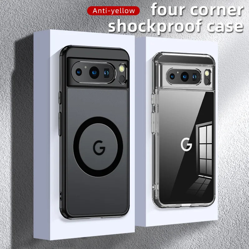 Magnetic Wireless Charging Case For Google Pixel 10 9 Pro 8A 7A Secondary image