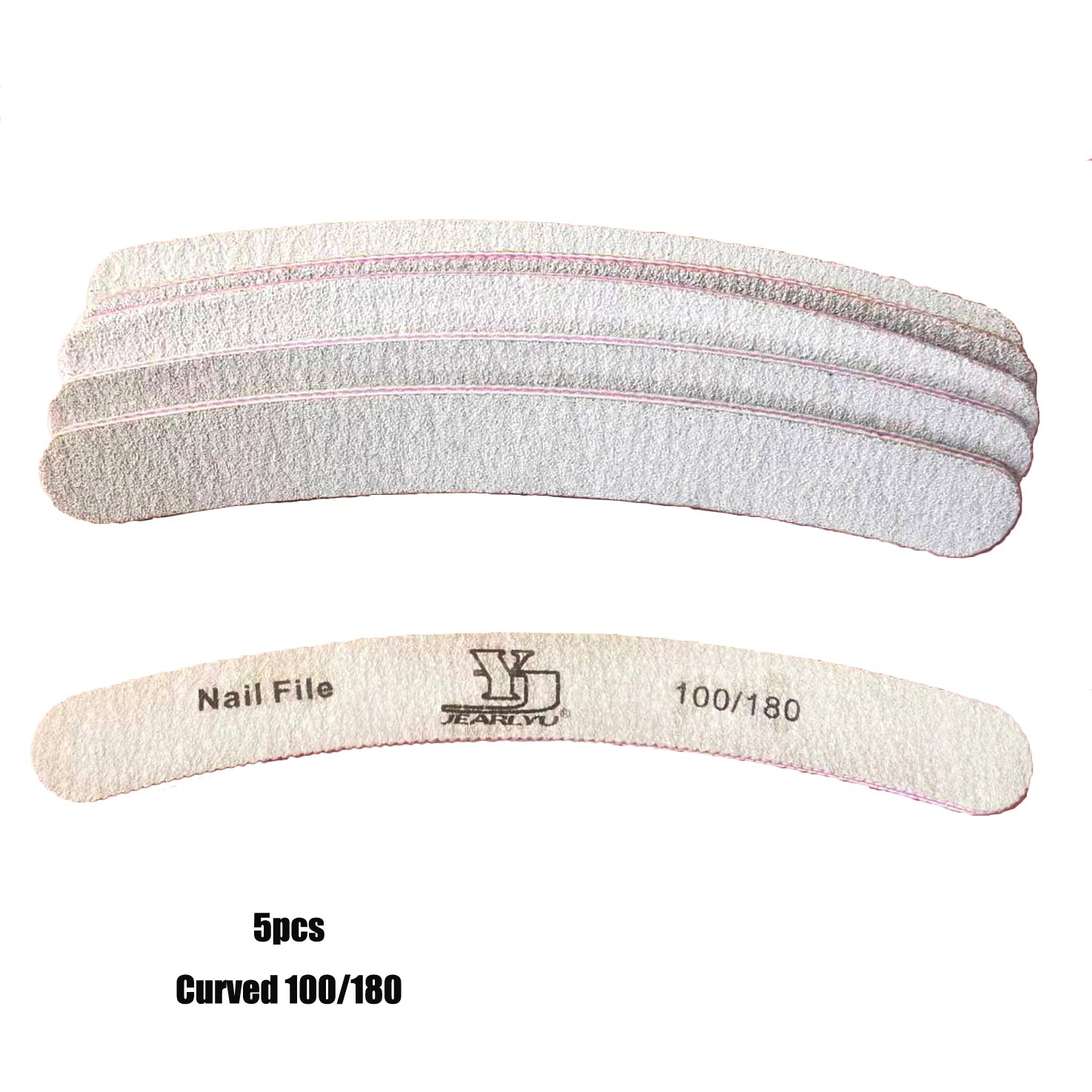 5Pcs Nail File Set Professional Grit Manicure Buffer Kit
