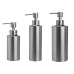 Stainless Steel Hand Wash Dispenser Anti-Rust Refillable Bathroom Bottle