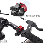 Aluminum Alloy Bicycle Bell Loud Bike Horn for 22.2mm Handlebars