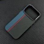 MagSafe Carbon Fiber Armor Case for iPhone 17 16 15 14 Pro Max