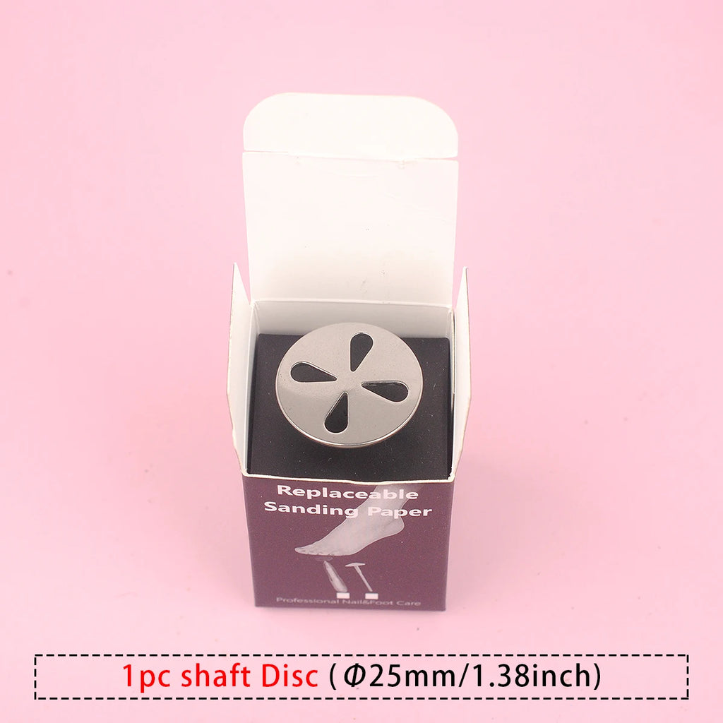 25mm Sandpaper Pedicure Discs Foot File