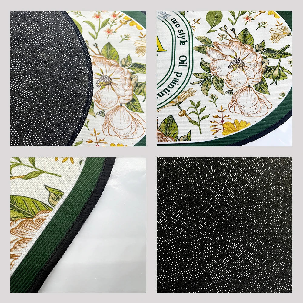 Kitchen Mat Absorbent Printed Rug Non-Slip Long Floor Carpet