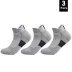 Anti-Slip Football Socks Men Breathable Cotton Soccer Socks 3 Pairs