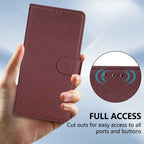 Wallet Flip Leather Case for Samsung Galaxy A Series 5G Phones