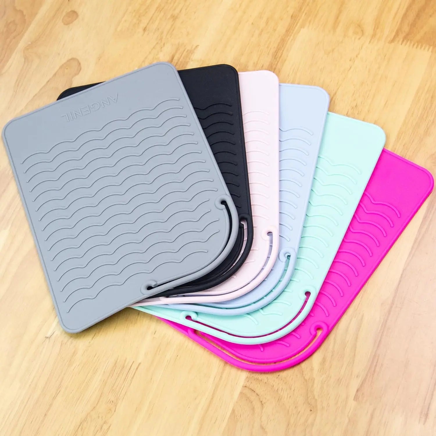 Plus Size Silicone Heat Resistant Mat for Flat Iron Curling Hair Tools