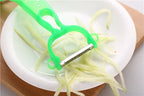 Vegetable Cutter & Carrot Grater – Handheld Kitchen Peeler & Slicer Tool