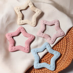 Star & Heart Silicone Baby Teether Food Grade Toy