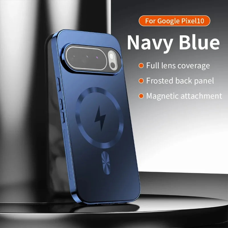 Magnetic Shockproof Matte Case For Google Pixel 10 Pro XL 9A 8A 7A Secondary image