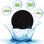 Large Silicone Swimming Cap Waterproof Ear Protection for Long Hair