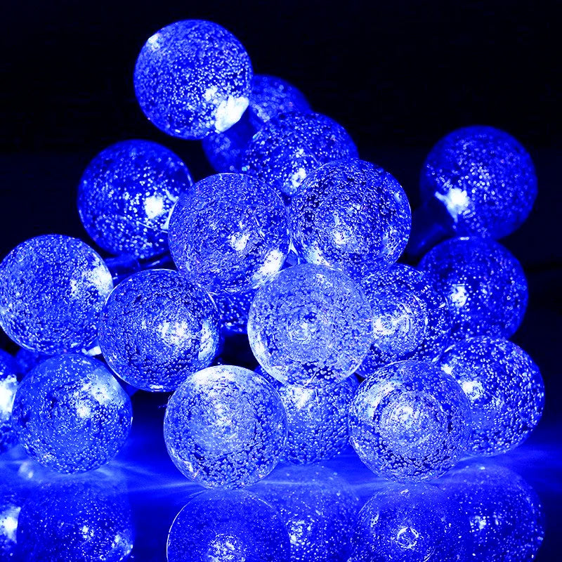 LED Bubble Ball Fairy Lights USB Outdoor String Light