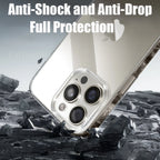 Luxury Transparent TPU iPhone Case | iPhone 11-16 Pro Max