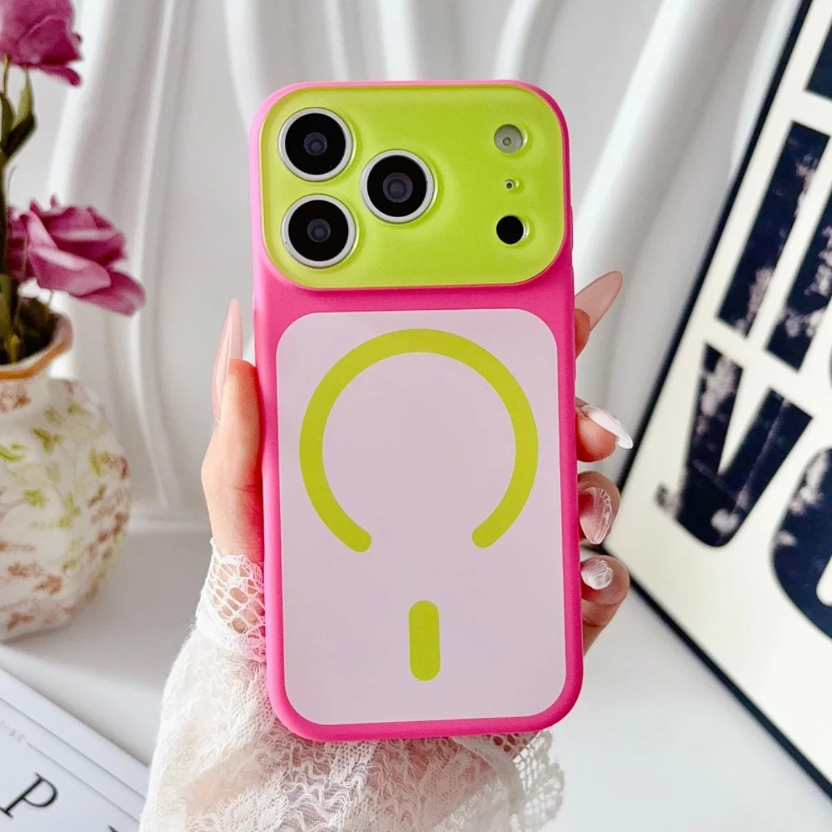 MagSafe Lens Protection Case for iPhone 17 16 15 14 13 12 11 Pro Max