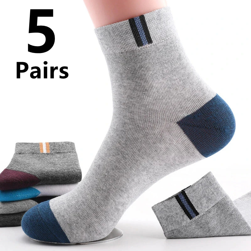 Mens Bamboo Socks Breathable Odour Free Business Sport Socks Multipack