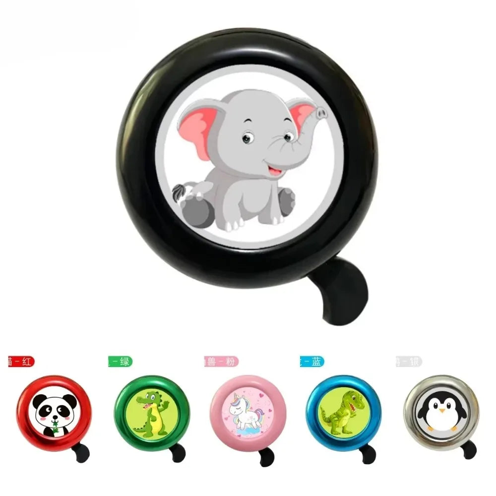 Cartoon Animal Bike Bell Loud Aluminum Alloy Bell for Kids & Scooters
