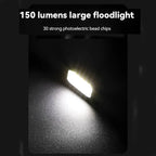 Rechargeable Bike Light Set Front & Rear USB Bicycle Lamp